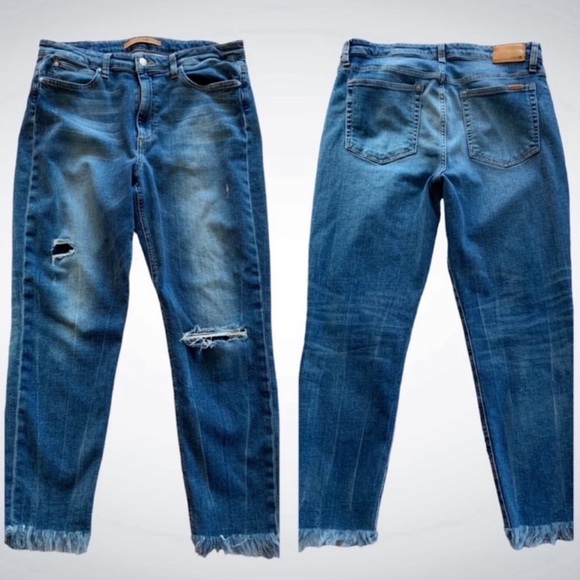 Joe’s Jeans The Charlie High Rise Skinny Crop, Size 32 - Picture 2 of 13